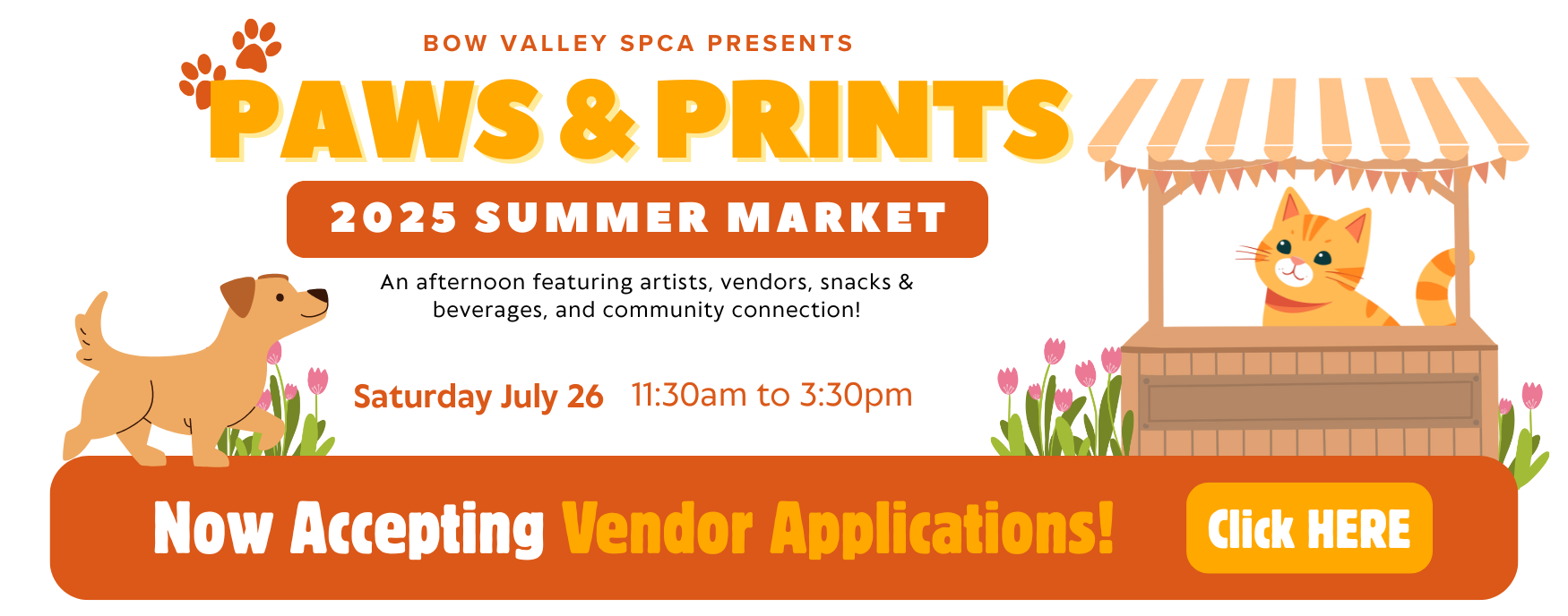 2025 Summer Market - Website Banner