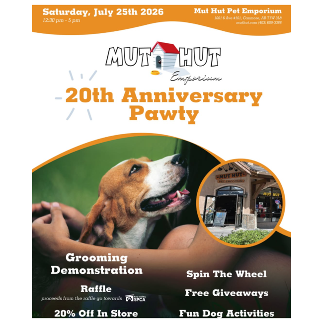 Mut Hut 20th anniv