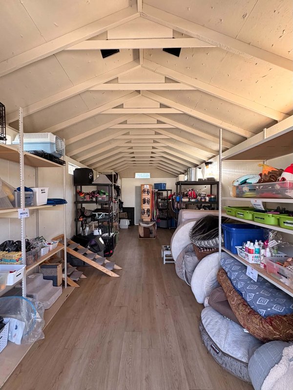 Shed Shop Inside